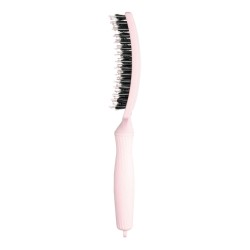 Olivia Garden Fingerbrush PASTEL PINK Combo Medium - расчёска для укладки волос