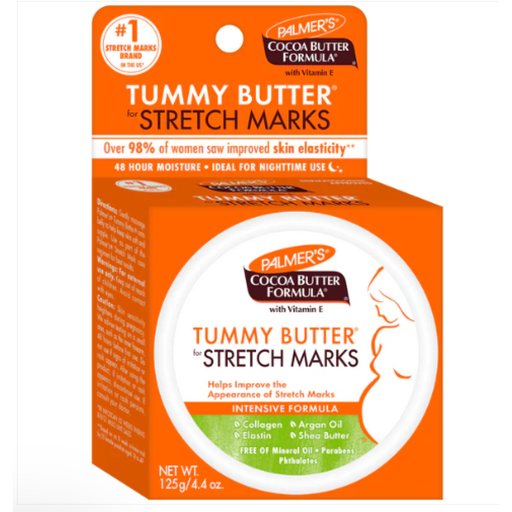 Palmer's Tummy Butter for Stretch marks - Массажное масло для живота против растяжек, 125г (ECBF764)
