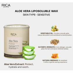 RICA Aloe Vera wax - Воск с экстрактом Алоэ Вера, 800мл