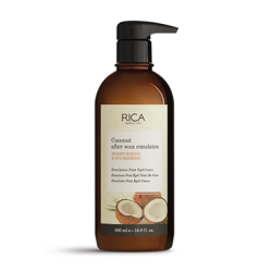 RICA Coconut After wax emulsion - Эмульсия после депиляции с кокосовым маслом, 500ml