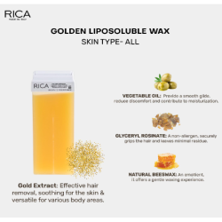 RICA Golden wax - Золотой воск, 100ml