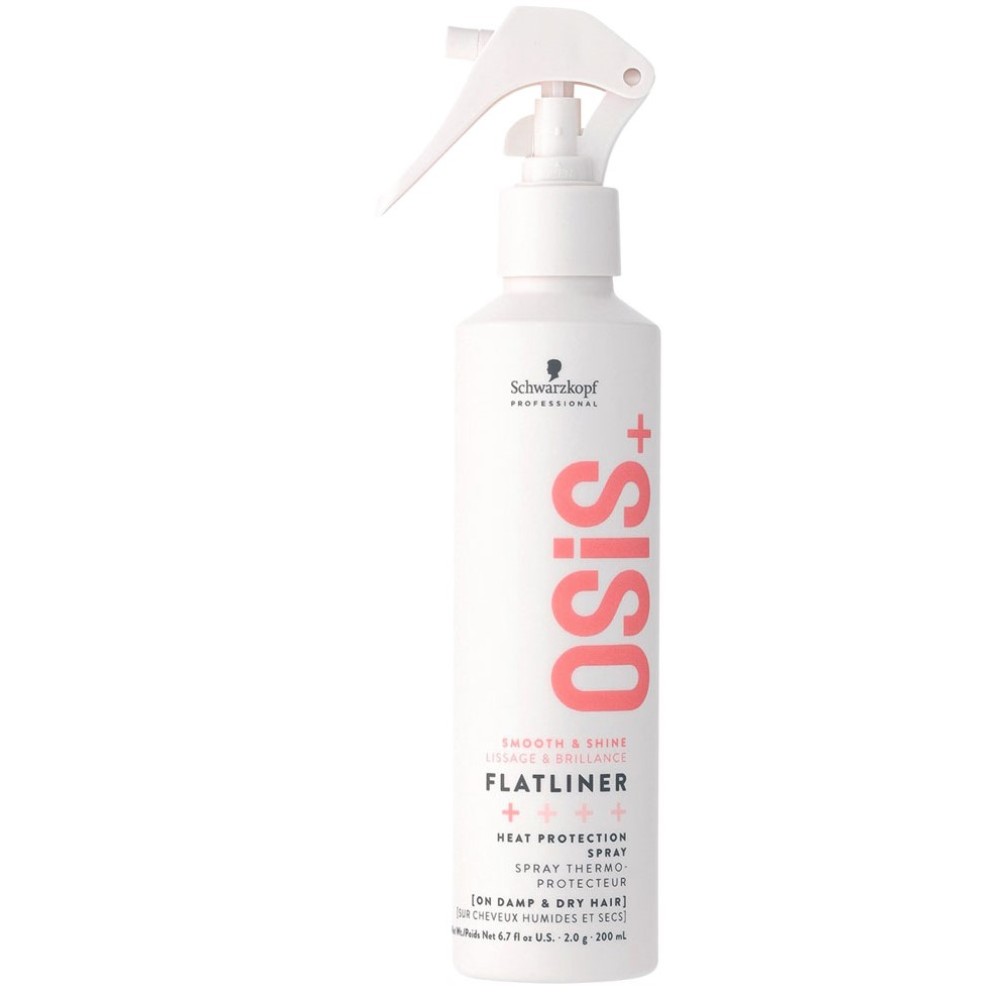 Schwarzkopf Professional OSIS+ Flatliner - Термозащитный спрей для волос, 200ml (NHK4472)