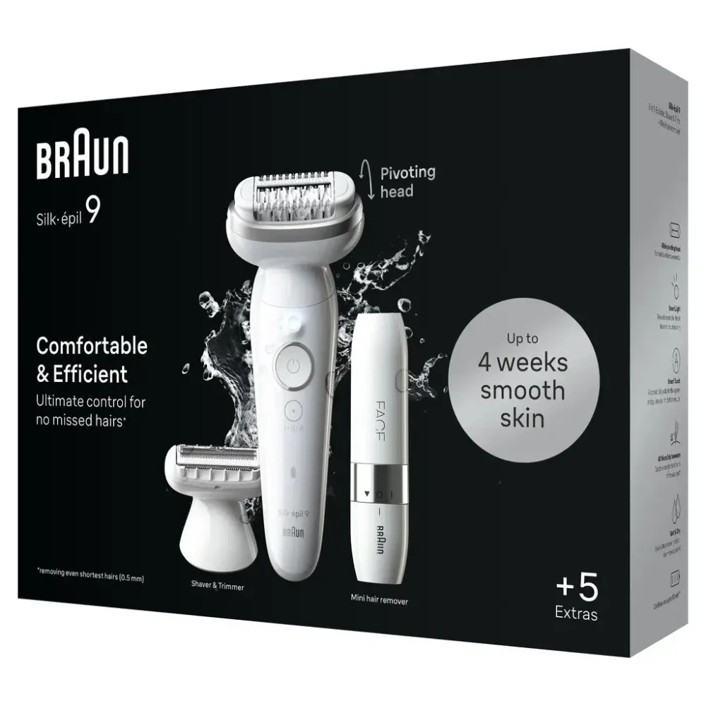 Эпилятор Braun Silk-Epil 9 SES9-341