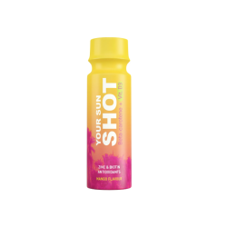 Your Sun Shot Vitamin D3 Mango - Мультинапиток с бета-каротином и витамином D для усиления загара, 80ml