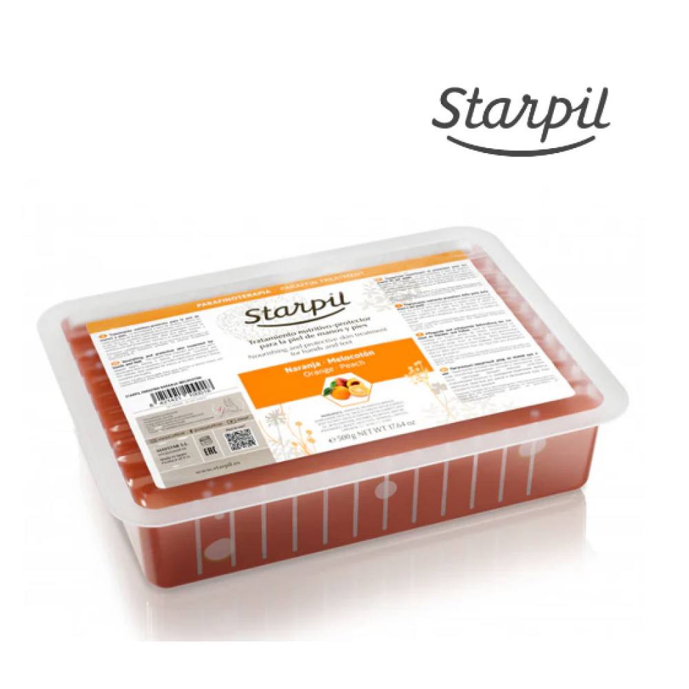 Starpil Orange-Peach paraffin treatment - Апельсиново-персиковый парафин, 500g (3011204001)