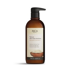 RICA Talcum After wax emulsion - Лосьон - эмульсия после депиляции с тальком RICA, 500ml