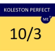 WELLA PROFESSIONALS KOLESTON PERFECT ME+ - Краска для волос, 10/3 - ЯРКИЙ ЗОЛОТИСТЫЙ БЛОНД (81650881)