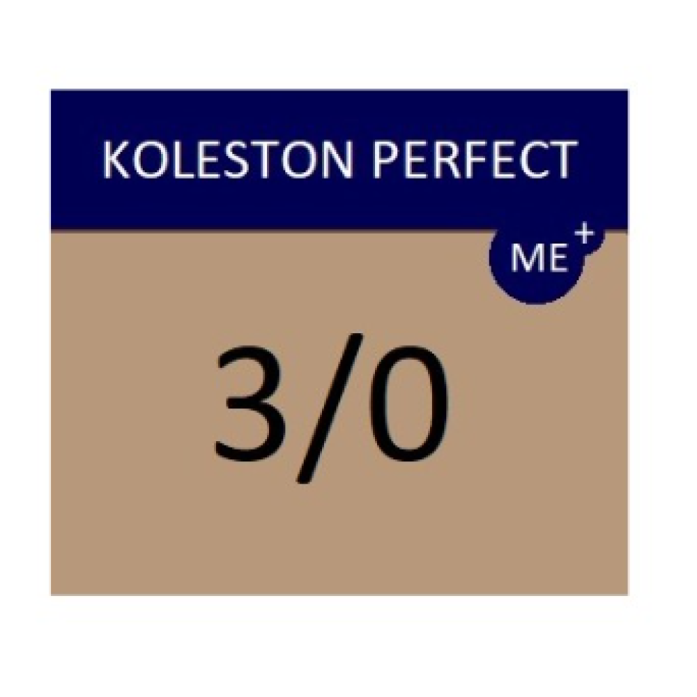 WELLA PROFESSIONALS KOLESTON PERFECT ME+ - Краска для волос, 3/0 - ТЁМНО-КОРИЧНЕВЫЙ (81650645)