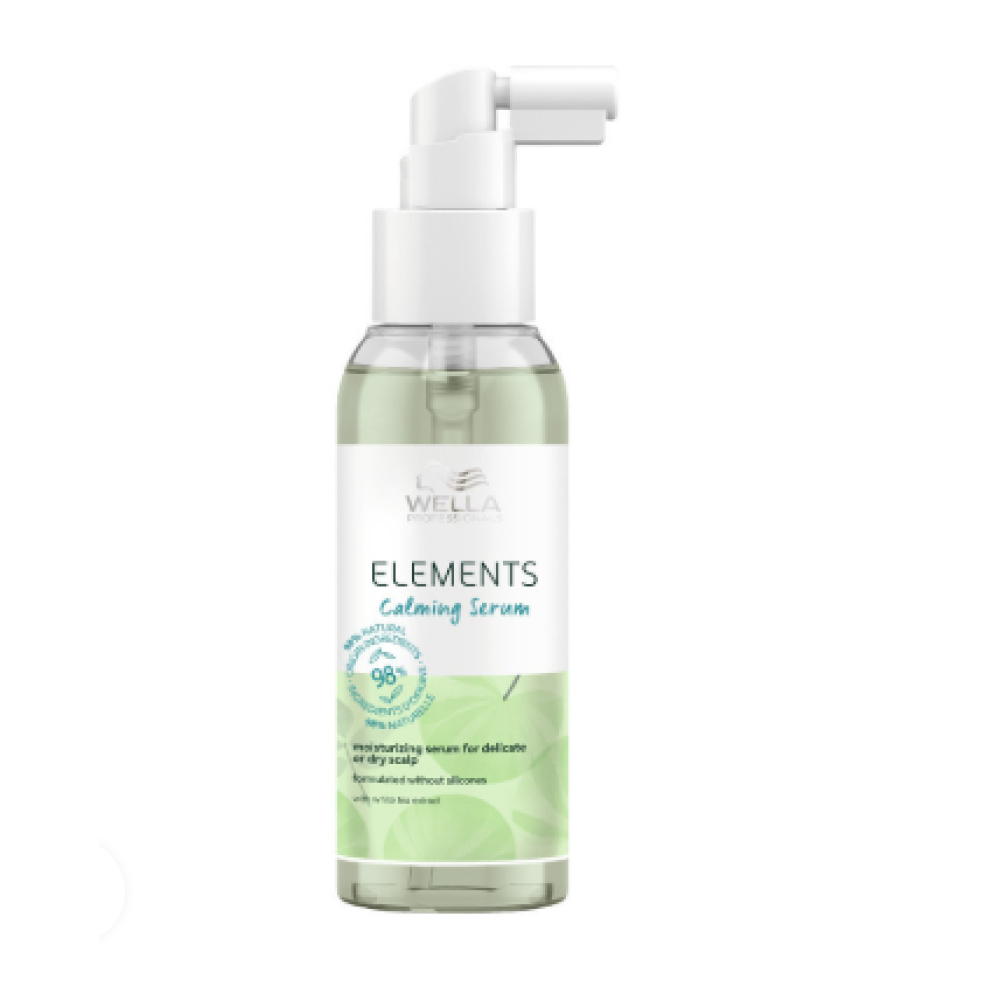 WELLA PROFESSIONAL ELEMENTS Calming Serum - Успокаивающая увлажняющая сыворотка для чувствительной или сухой кожи, 100ml (99350094944)