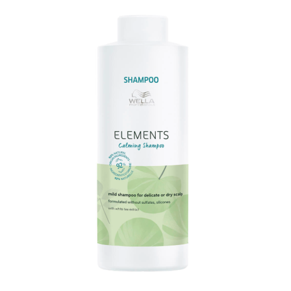 WELLA PROFESSIONAL ELEMENTS Calming Shampoo - Успокаивающий шампунь, 1000ml (99350150123)