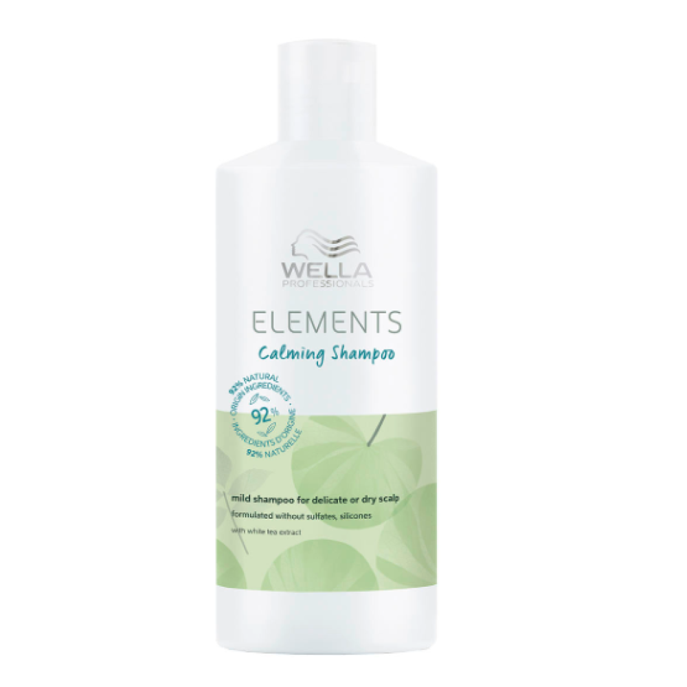 WELLA PROFESSIONAL ELEMENTS Calming Shampoo - Успокаивающий шампунь, 500ml (99350094937)
