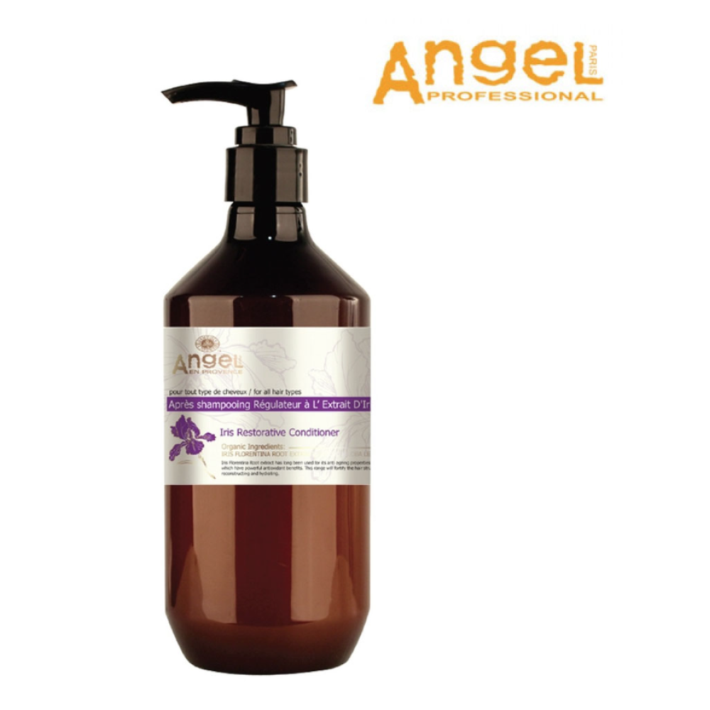 Angel En Provence Iris Restorative Conditioner - Восстанавливающий кондиционер для повреждённых волос, 400ml (PL-34-3)