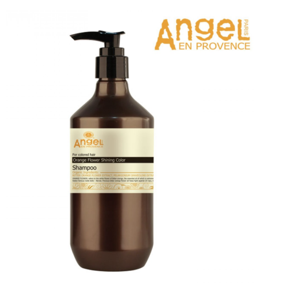 Angel En Provence Orange Flower Shining Color Shampoo - Шампунь для окрашенных волос, 400ml (PL-03-1)