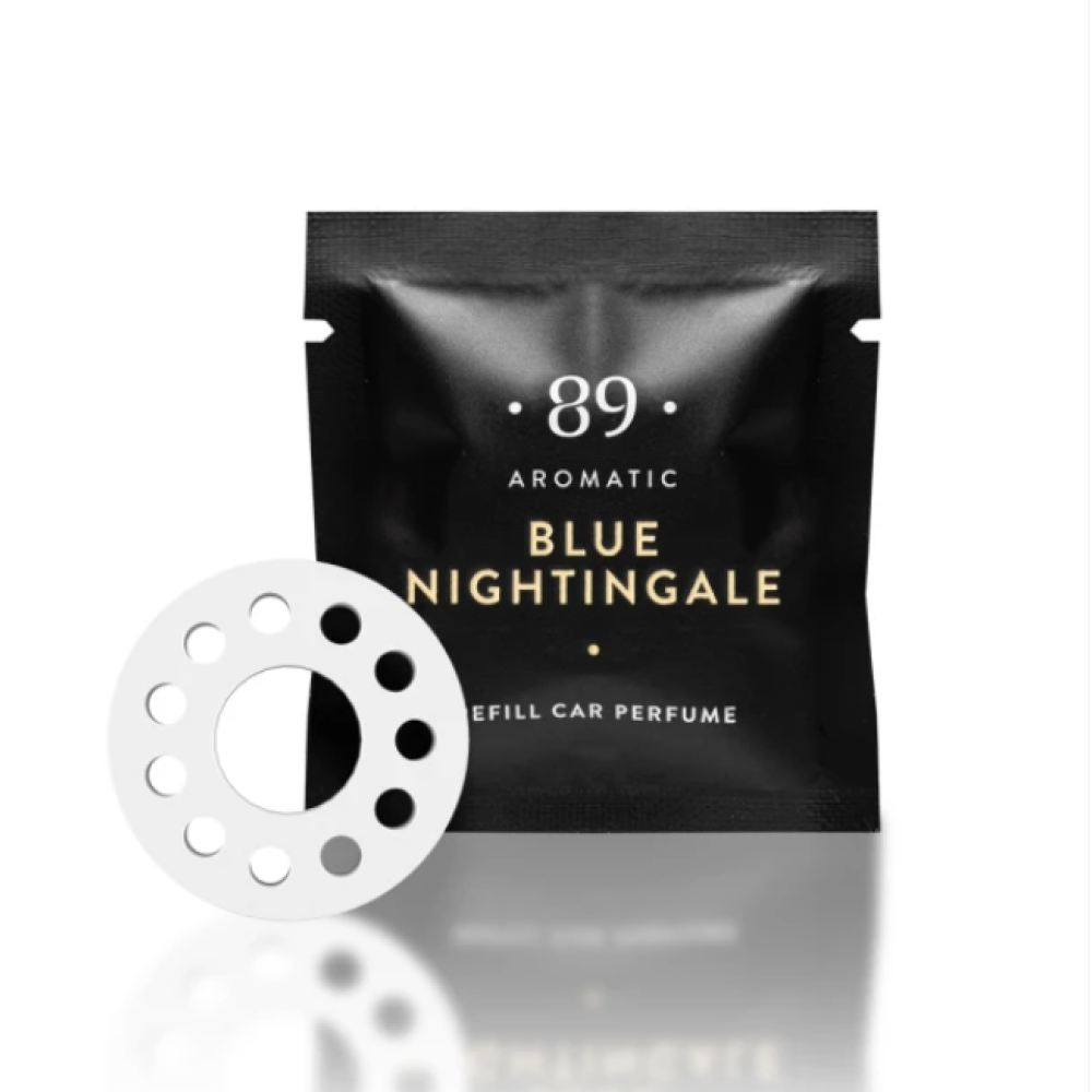 AROMATIC 89 - Капсула пополнения для автомобильного освежителя воздуха, BLUE NIGHTINGALE (4779044098217)