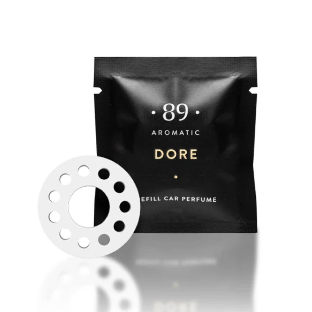 AROMATIC 89 - Капсула пополнения для автомобильного освежителя воздуха-клипса, DORE (4779044092970)