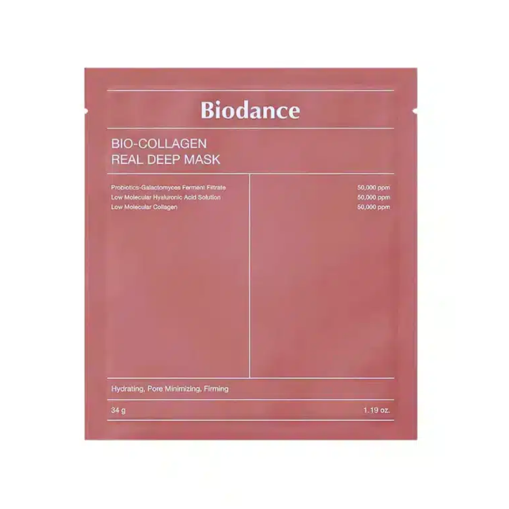 BIODANCE Biodance Bio-Collagen Real Deep mask - Инновационная гидрогелевая маска с коллагеном для эластичности кожи, 34g. (361718)