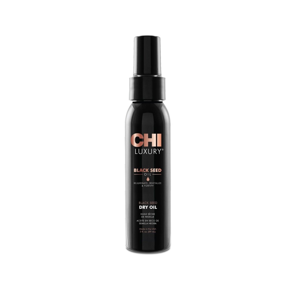 CHI LUXURY Black Seed Oil - Сухое масло чёрного тмина для волос, 89ml (blackseed-dryoil)