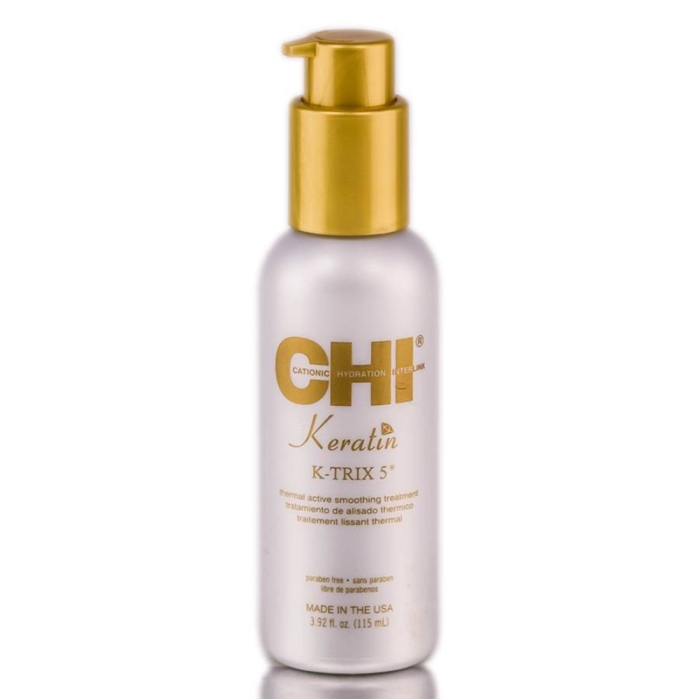 CHI Keratin K-TRIX 5 Themal Active Smoothing Treatment  - Разглаживающий крем для волос, 115ml (CHIKT4)