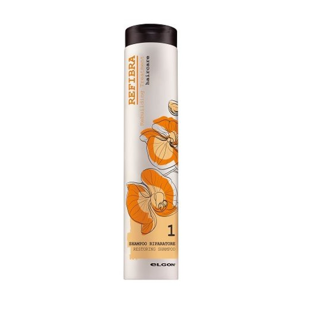 ELGON Refibra Restoring Shampoo - Восстанавливающий шампунь для сильно поврежденных волос, 250ml (elgon-rest-sh)