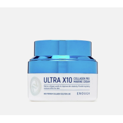 ENOUGH Ultra X10 Collagen Pro Marine Cream - Коллагеновый лифтинг-крем, 50ml