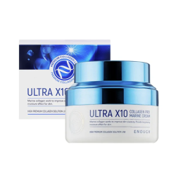 ENOUGH Ultra X10 Collagen Pro Marine Cream - Коллагеновый лифтинг-крем, 50ml