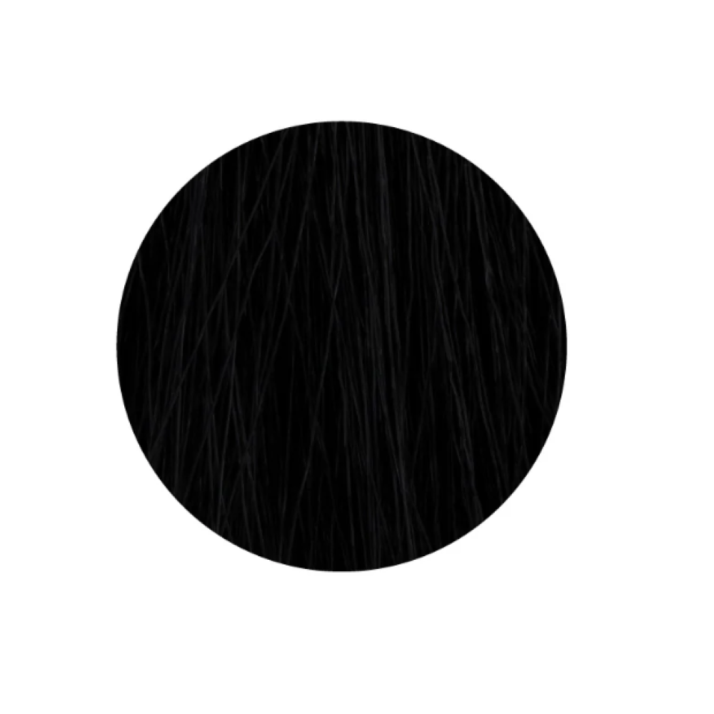 ETB Hair Permanent Color Cream - Крем-краска дял волос, 1.0 - BLACK / чёрный (6426980003727)