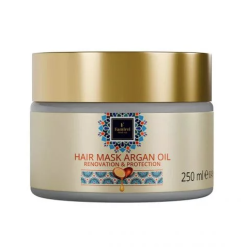FAMIREL Hair Mask Argan Oil Renovation & Protection - Питательная маска для волос с аргановым маслом, 250ml