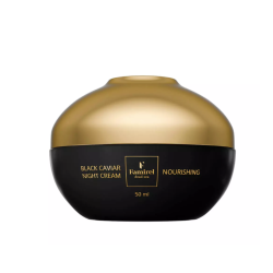 FAMIREL Night Cream Black Caviar Nourishing - Ночной крем с экстрактом чёрной икры, 50ml