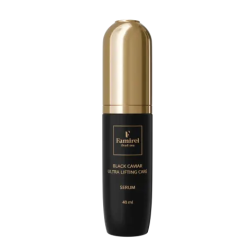 FAMIREL Black Caviar Ultra Lifting Care Serum - Сыворотка для лица с экстрактом чёрной икры и пептидами, 40ml