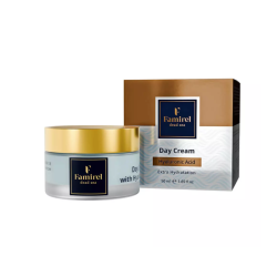 FAMIREL Day Cream Hyaluronic Acid - Лёгкий дневной крем для лица с гиалуроновой кислотой, 50мл