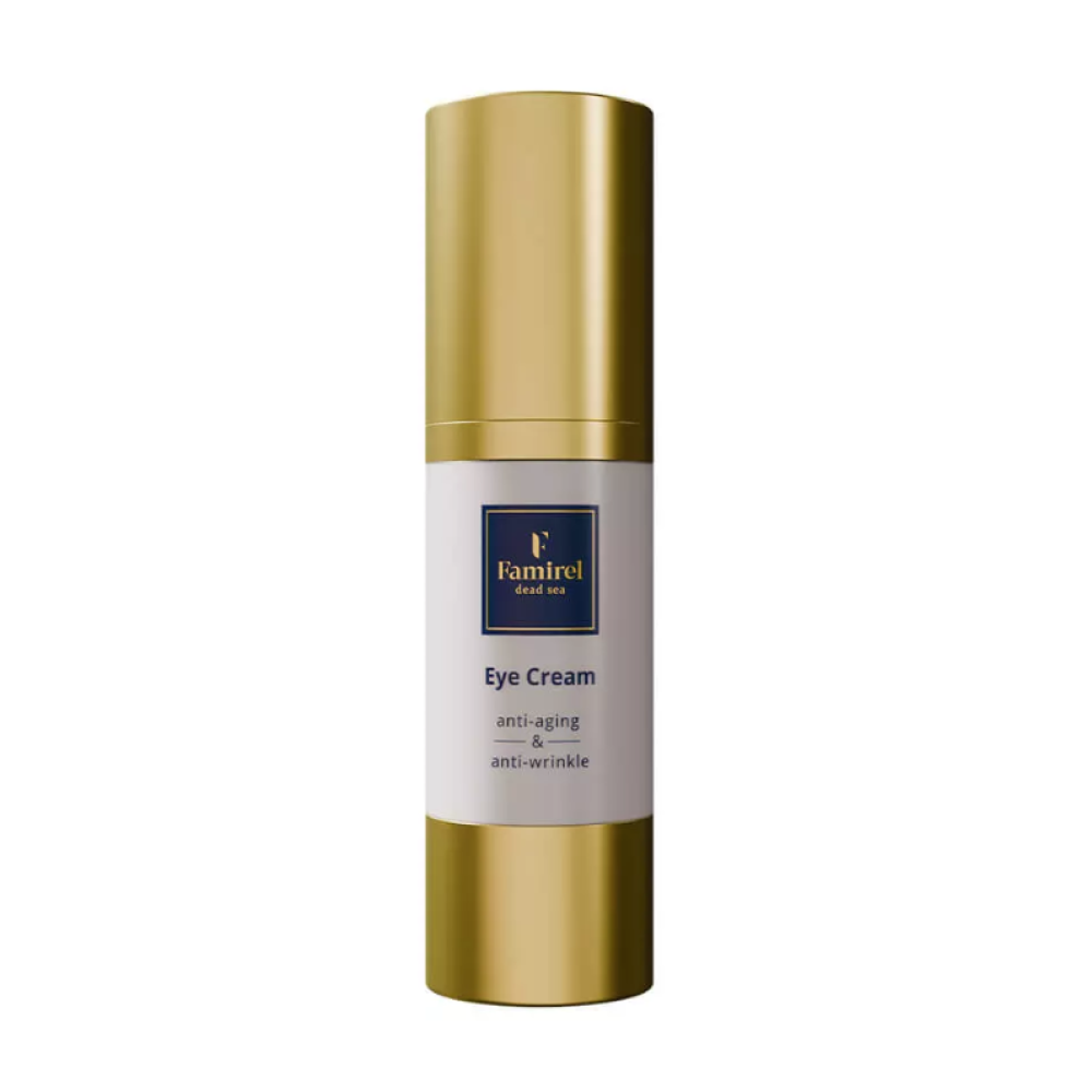 FAMIREL Eye Cream Anti-Aging & Anti-Wrinkle - Крем для кожи вокруг глаз с минералами Мёртвого моря, 30ml (7290114084956)