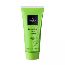 FAMIREL Restoring foot cream with Dead Sea mud - Интенсивный крем для ног, 100ml