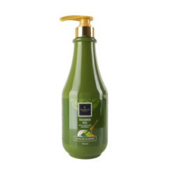 FAMIREL Shower Gel Olive Oil & Honey with Dead Sea Mineral - Гель для душа с мёдом, оливой и минералами Мёртвого моря, 750ml