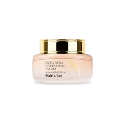 FarmStay Rice&Bifida Complexion Perfect cream - Восстанавливающий крем для лица с бифидобактериями, 55ml