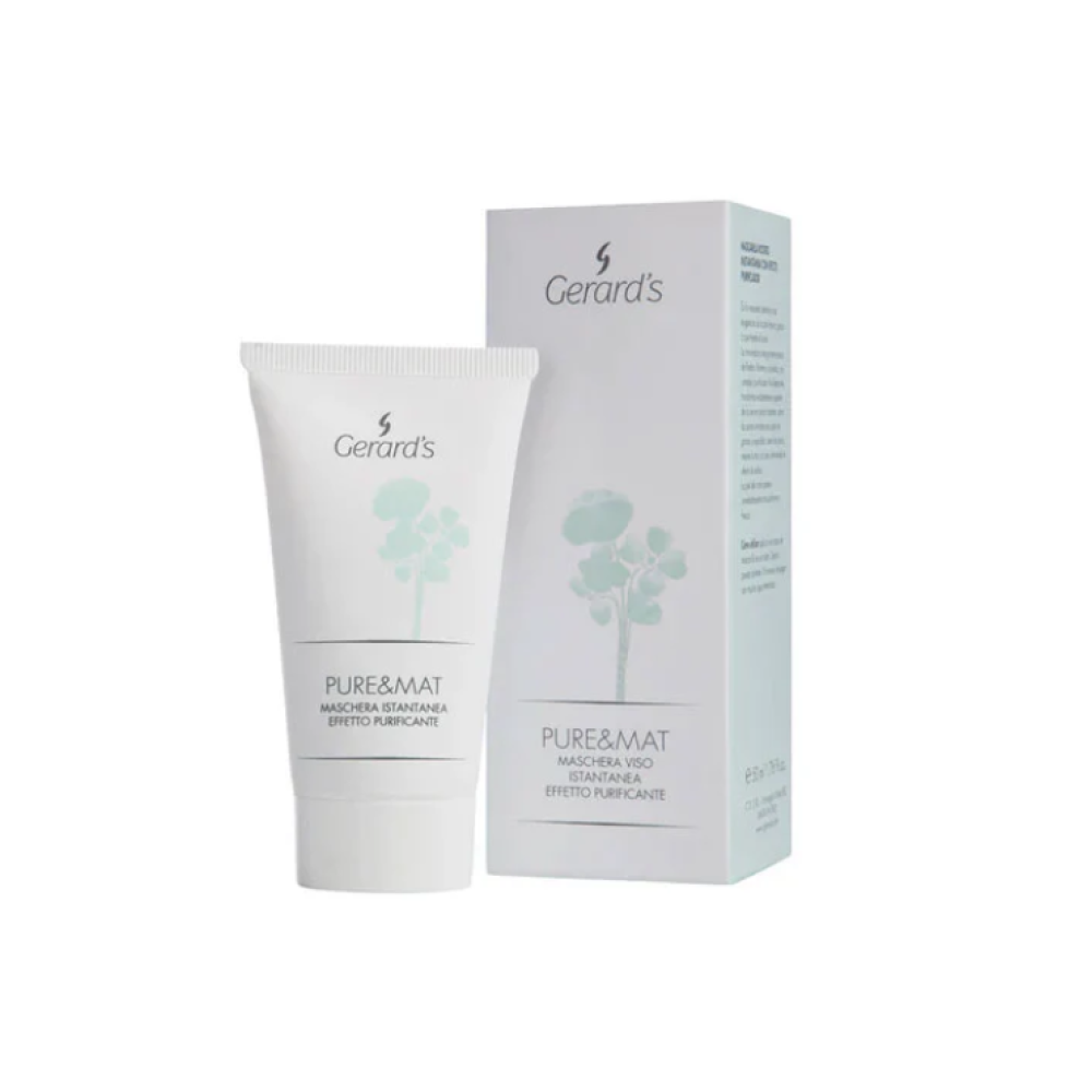 GERARD'S PURE&MAT Face Mask - Маска для лица, очищающая, незамедлительный эффект, 50мл (RFAMSH021)