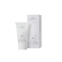GERARD'S RE-WHITE AGE CONTROL Exfoliant peeling - Профессиональный эксфолиант-пилинг для лица с двойным механическим и энзимным действием, 50ml