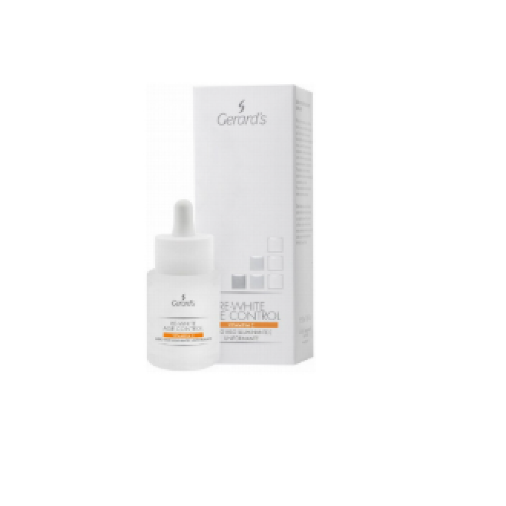 GERARD'S RE-WHITE AGE CONTROL Vitamin C serum - Витамин С|Осветляющая и разглаживающая сыворотка для лица, 30мл (RFAREW260)