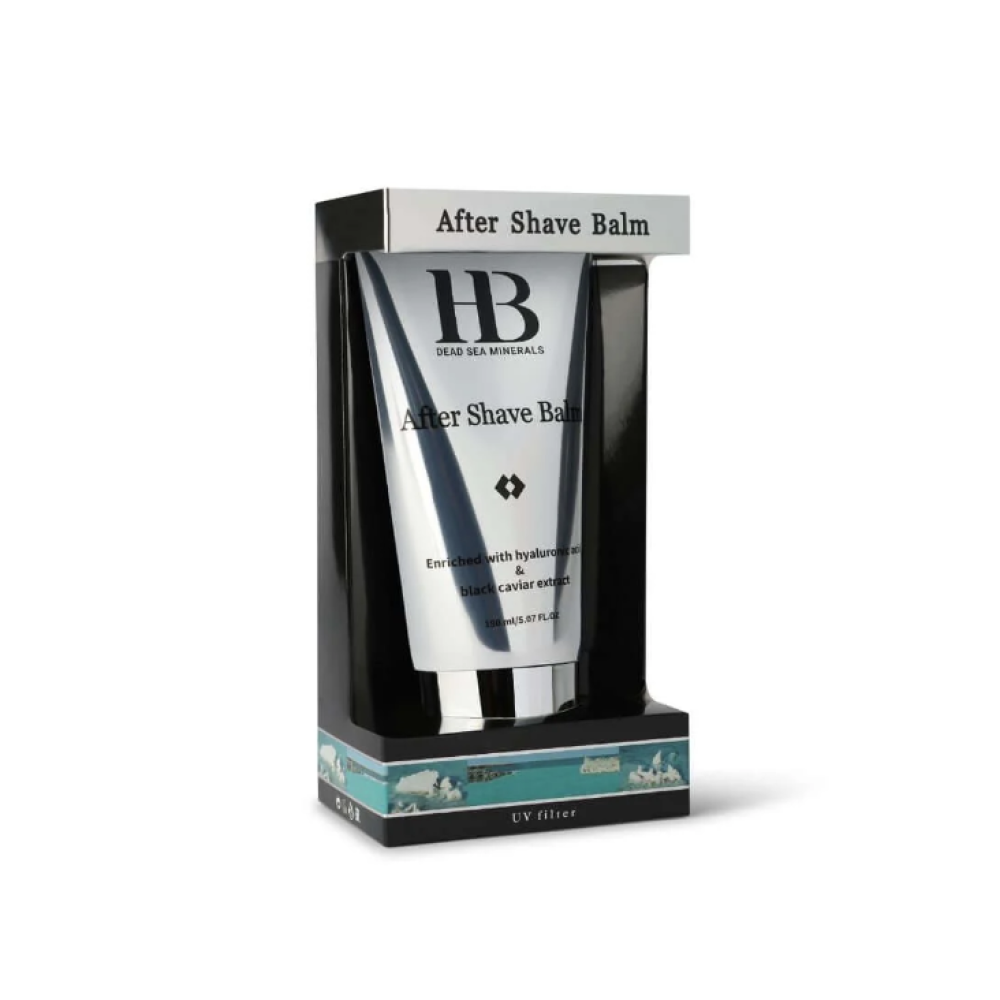 H&B After Shave Balm with Hyaluronic Acid & Black Caviar - бальзам после бритья с гиалуроновой кислотой и экстрактом чёрной икры (H&B100140)