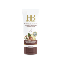 H&B Multi-Vitamin Anti-Crack Foot Cream Enriched with Argan Oil - Мультивитаминный крем для ног, против трещин с аргановым маслом, 100ml