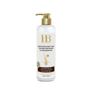 H&B Moist & Shine Silicone Hair Cream No-Rinse Enriched with Keratin - Увлажняющий крем для волос с кератином  и силиконом, несмываемый, 400ml