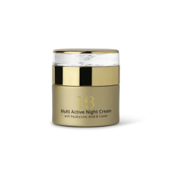 H&B PREMIUM LINE Multi-Active Night Cream with Hyaluronic acid and Caviar Extract  - Мультиактивный ночной крем с гиалуроновой кислотой и экстрактом икры