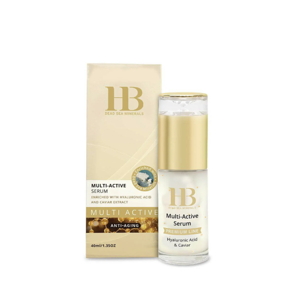 H&B Multi-Active Serum with Hyaluronic acid and Caviar - Мультиактивная сыворотка с гиалуроновой кислотой и икрой (HB-SERUM)