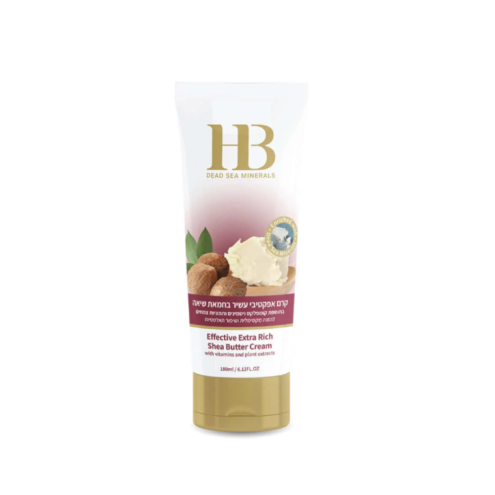 Health&Beauty Extra Rich Shea Butter Cream - Питательный крем для тела с маслом Ши, 180ml (H&B00027a)