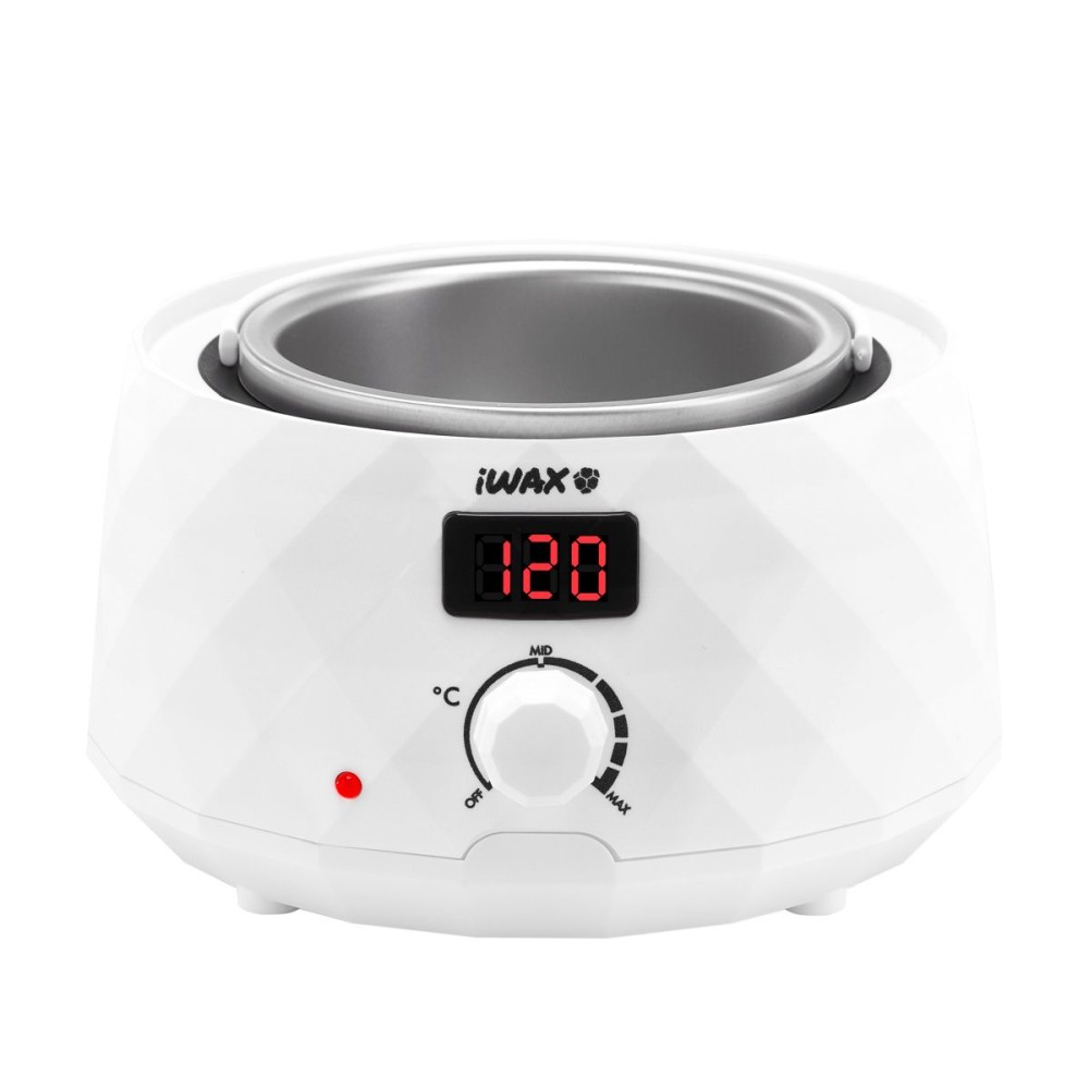 Профессиональный нагреватель воска iWax Diamond Tech, 100W, 400ml, белый (144071)