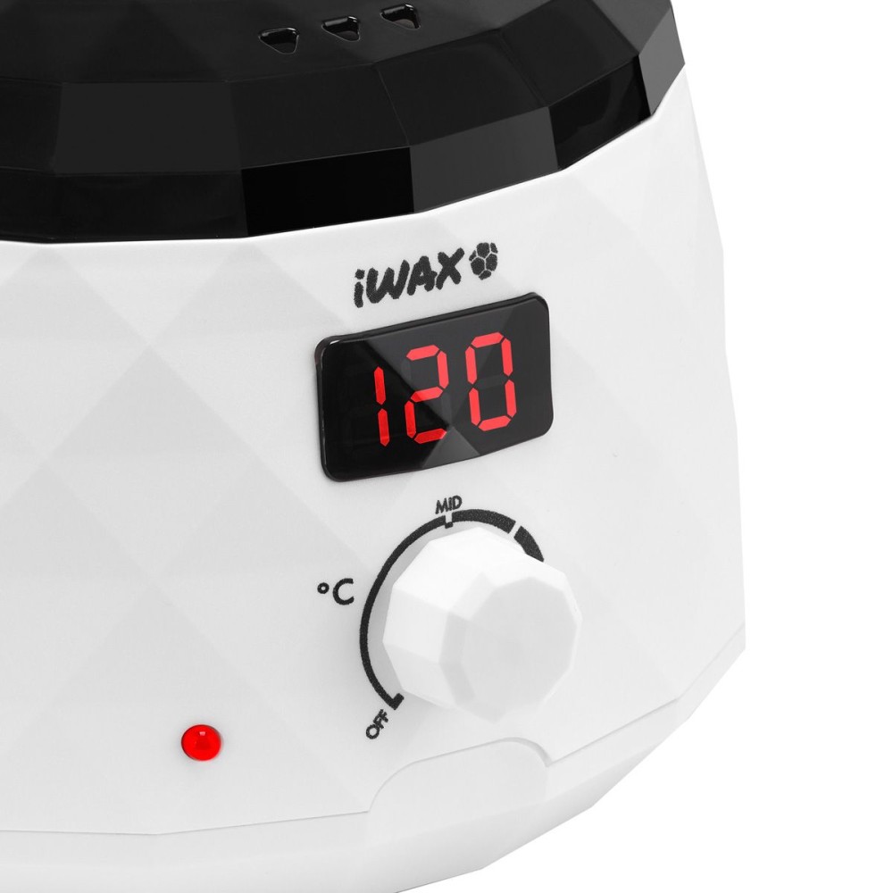 Профессиональный нагреватель воска iWax Diamond Tech, 100W, 400ml, белый (144071)