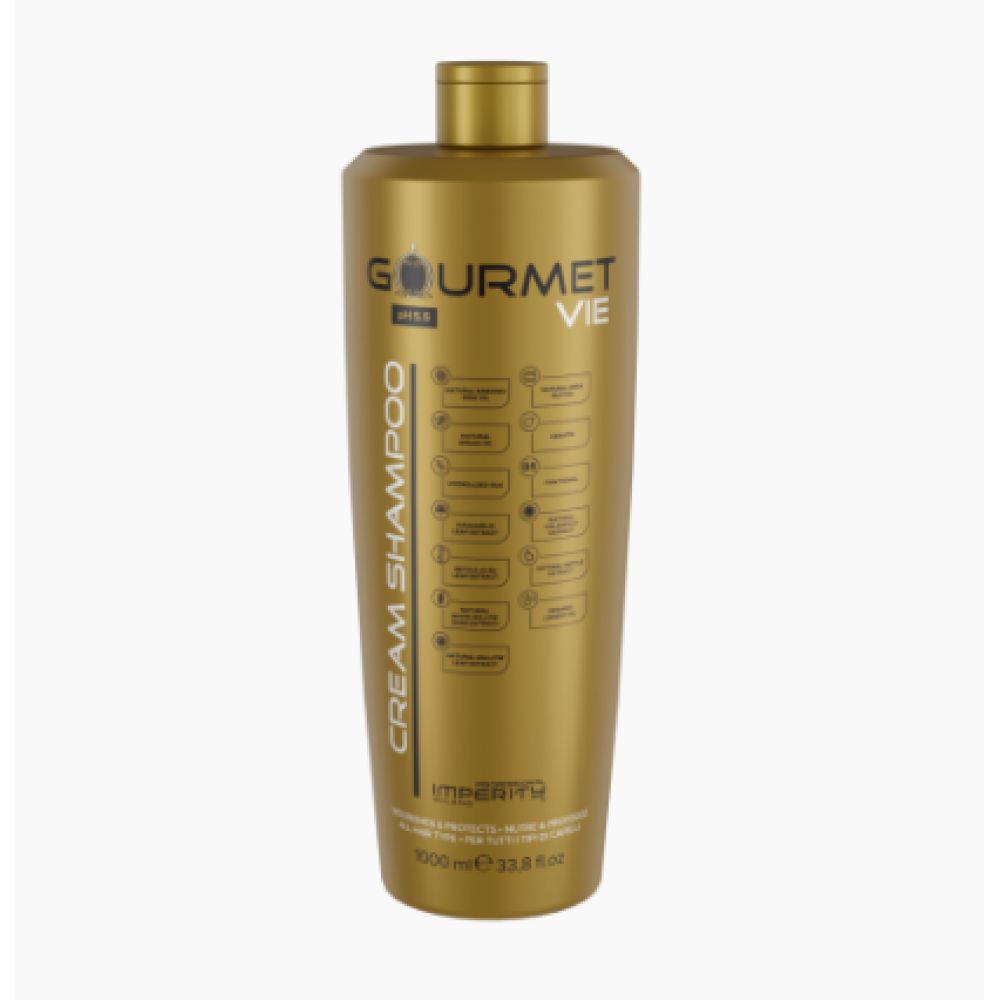IMPERITY Gourmet Vie Perfume Cream Shampoo - Шампунь с кератином и аргановым маслом, 1000мл (BRL6242)