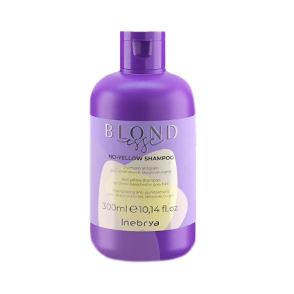 Inebrya Blondesse No-Yellow Shampoo - шампунь для осветлённых и седых волос, 300ml (IN131983)