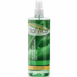 ItalWax PRE-DEPIL lotion ALOE VERA - Лосьон перед депиляцией, с алоэ, 500ml