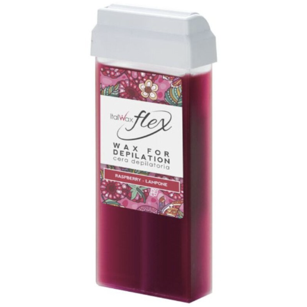 ItalWax FLEX  Raspberry - Воск мягкой консистенции с ароматом малины, 100мл (BRL73057)