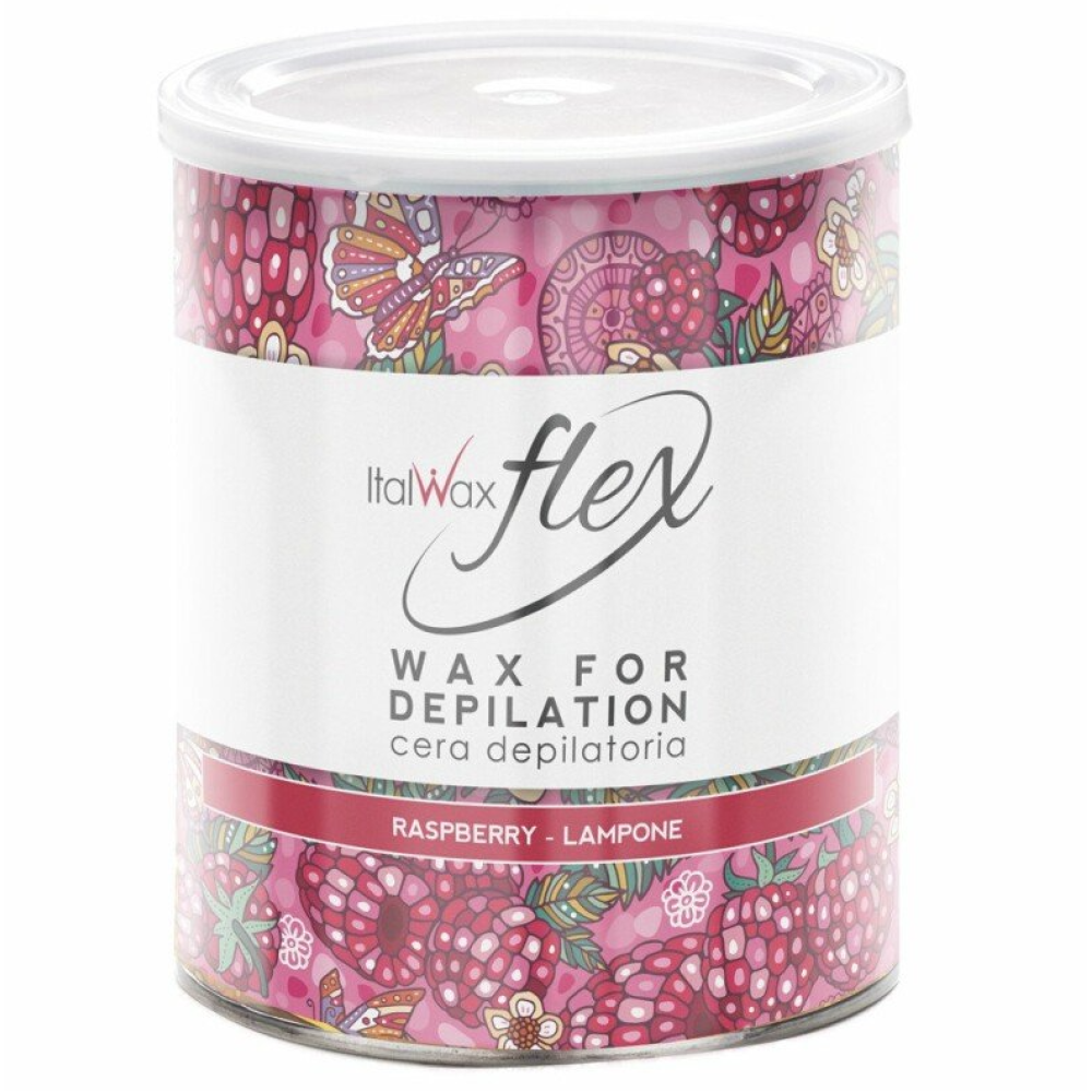 ItalWax Flex Raspberry wax - Жидкий воск с ароматом малины, 800мл (02-1933)
